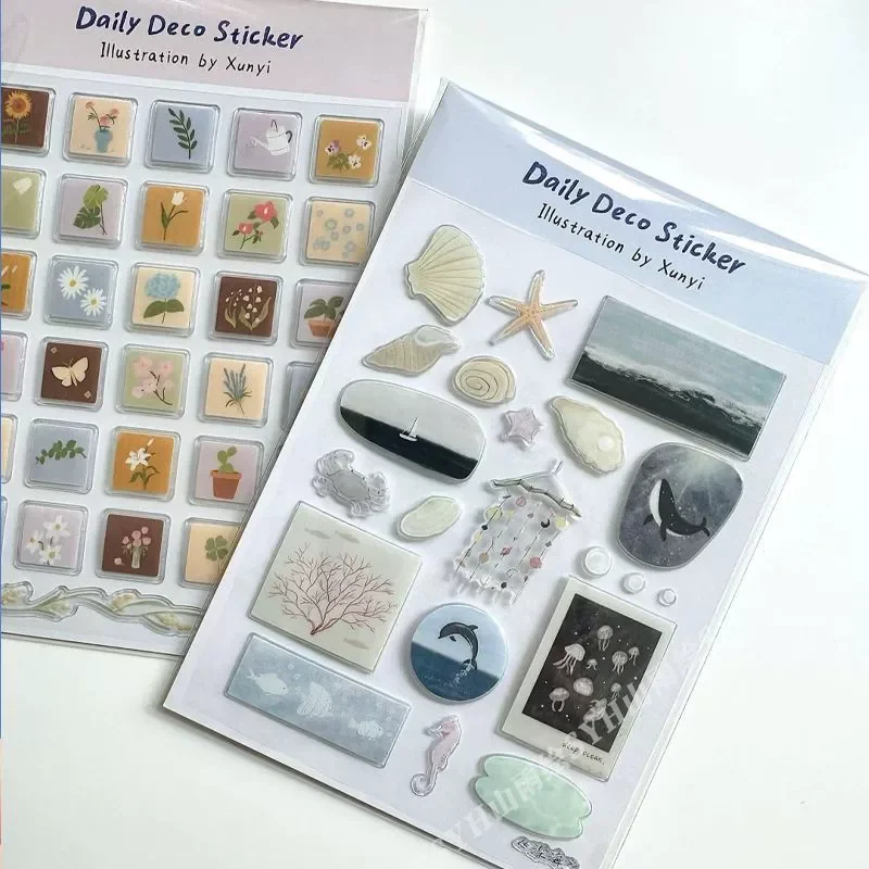 Boox Tablet Accessories - Schattige Cartoon Ocean World 3D Jelly