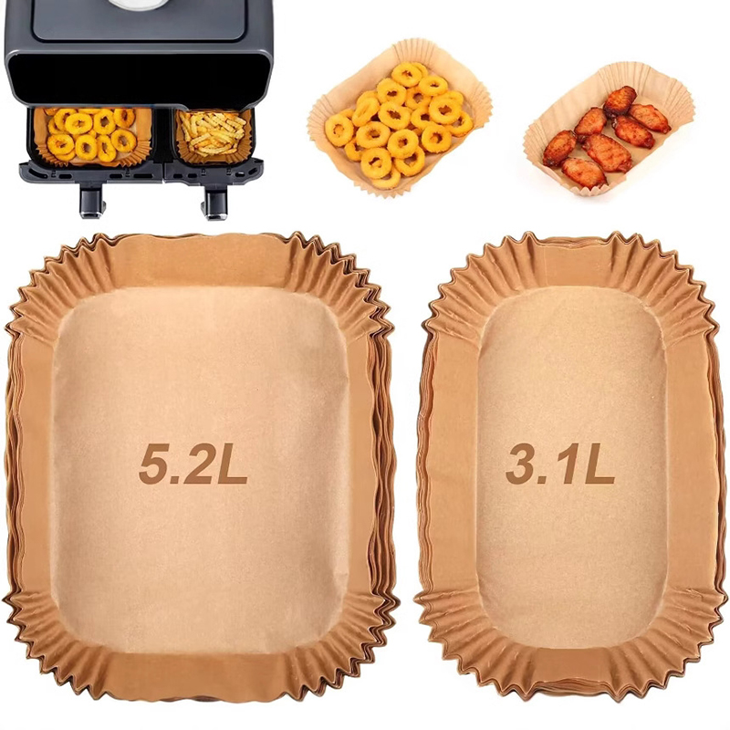 Hotwav Tablet Accessories - Rechthoek Air Friteuse Papieren Liners voor