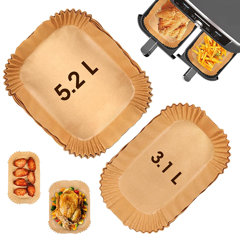 Hotwav Tablet Accessories - Rechthoek Air Friteuse Papieren Liners voor