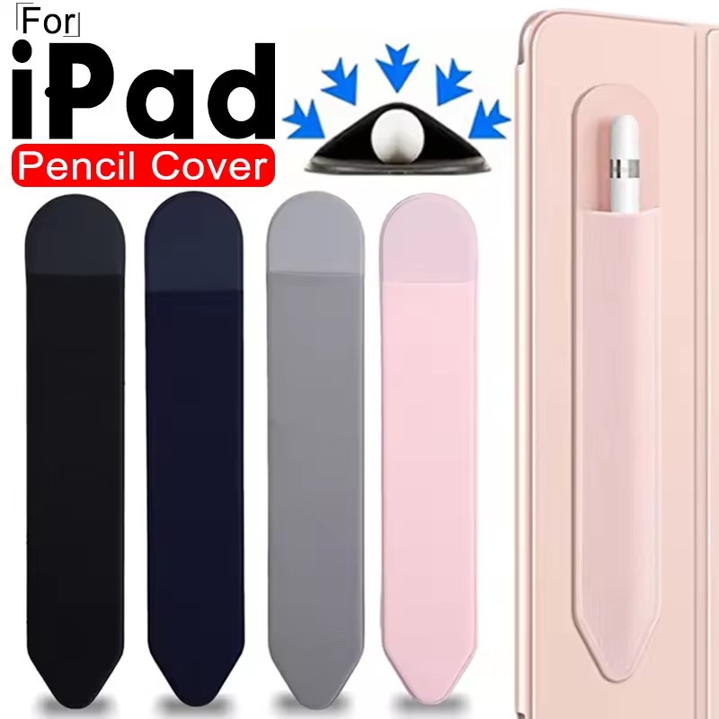 Tablet Pencil Accessories - Zelfklevende Stylus Penhouder Sleeve voor Apple
