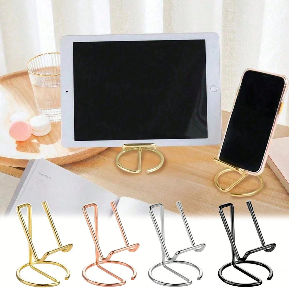 Tablet Stand Accessories - Draagbare mobiele telefoonstandaard voor bureau Eenvoudige