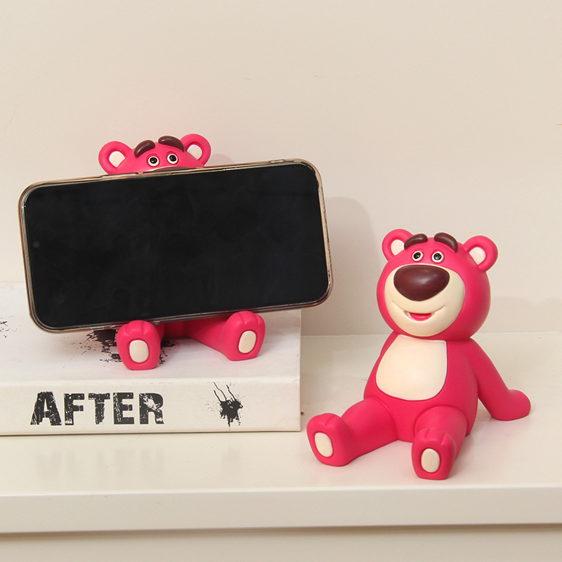 Tablet Accessories Gifts - Nieuwe Lotso mobiele telefoonhouder hars schattige