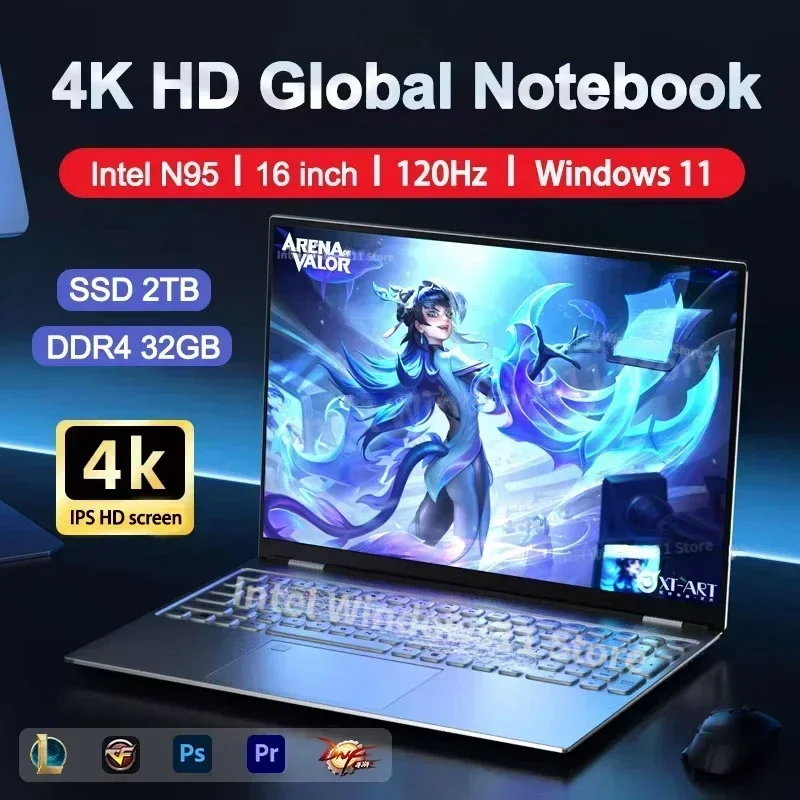 Windows Tablet Accessories - NIEUWE Laptop Intel N95 4K HD