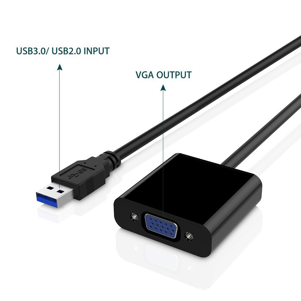USB 3.0 naar VGA-adapter Multi - Tablet Lap Desk recensie en prijs