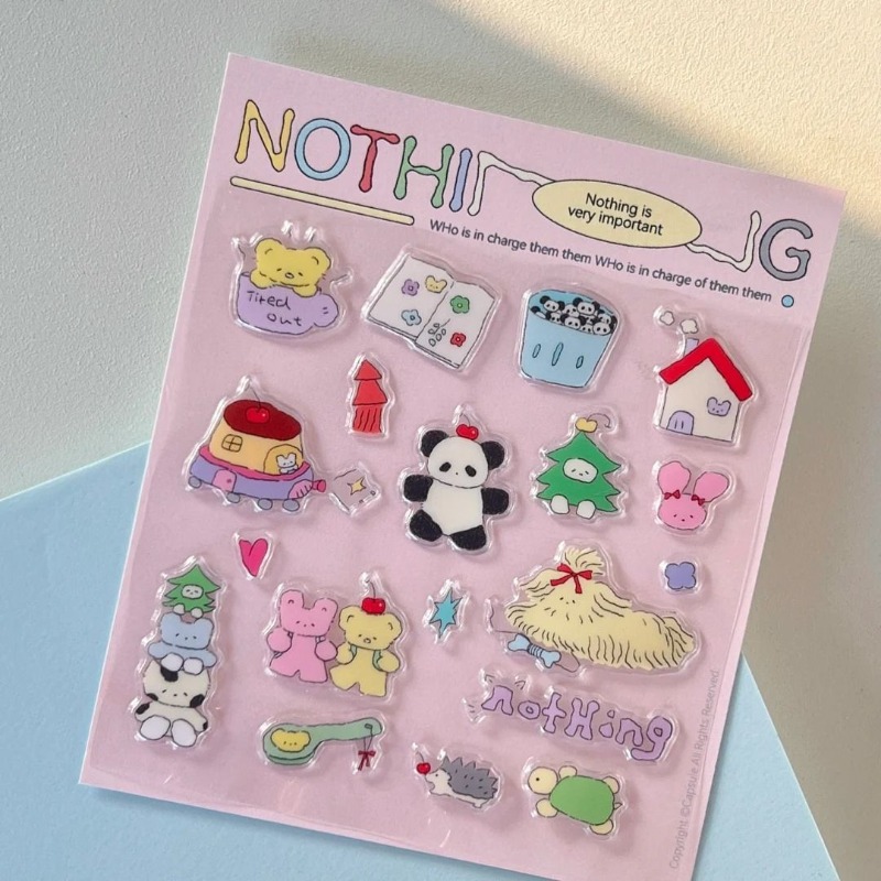 Ins Leuke Cartoon 3D Jelly Sti - Boox Tablet Accessories recensie en prijs