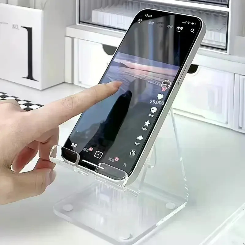 Transparante acryl telefoonsta - Tablet Stand Accessories recensie en prijs