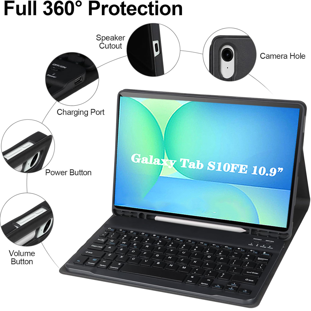 Hoesje voor Samsung Galaxy Tab - Samsung Tablet With Accessories recensie en prijs