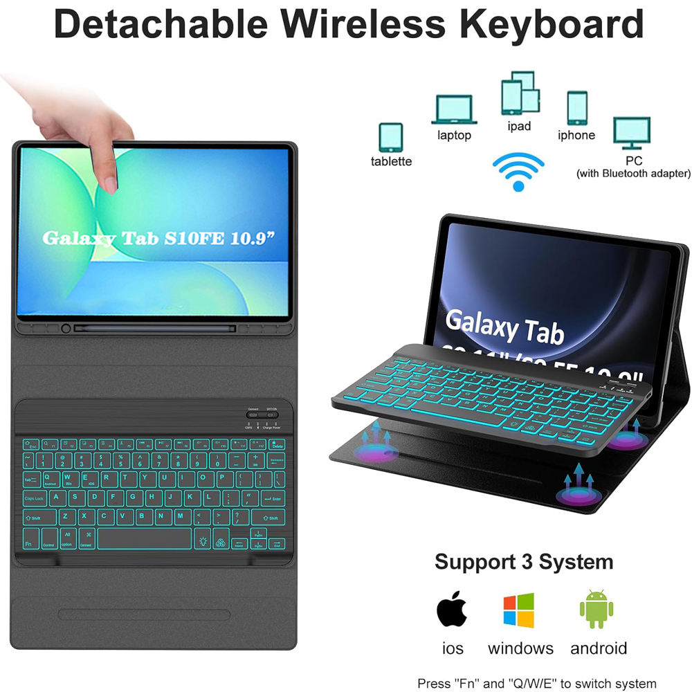 Hoesje voor Samsung Galaxy Tab - Samsung Tablet With Accessories recensie en prijs