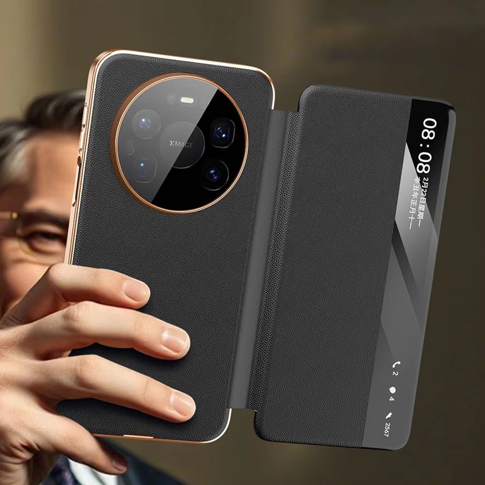 Hoogwaardige Echt Lederen Smar - Huawei Pura 70 recensie en prijs
