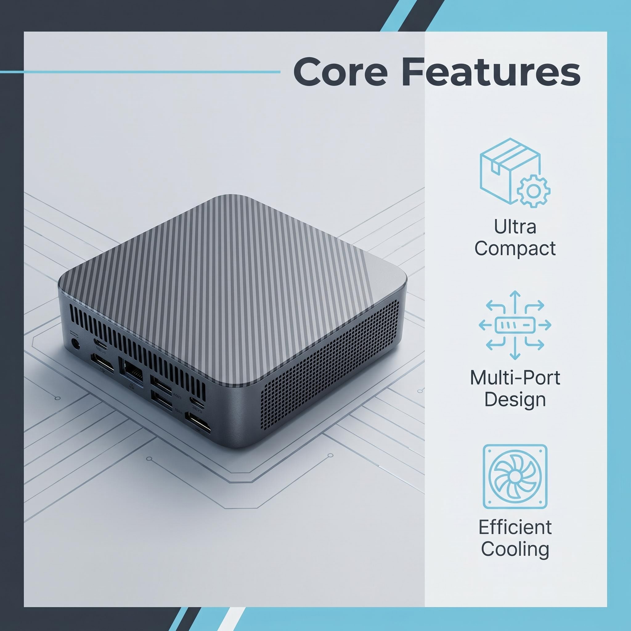 Intel N150 Kleine Mini PC 16GB - Tablet Lap Desk recensie en prijs