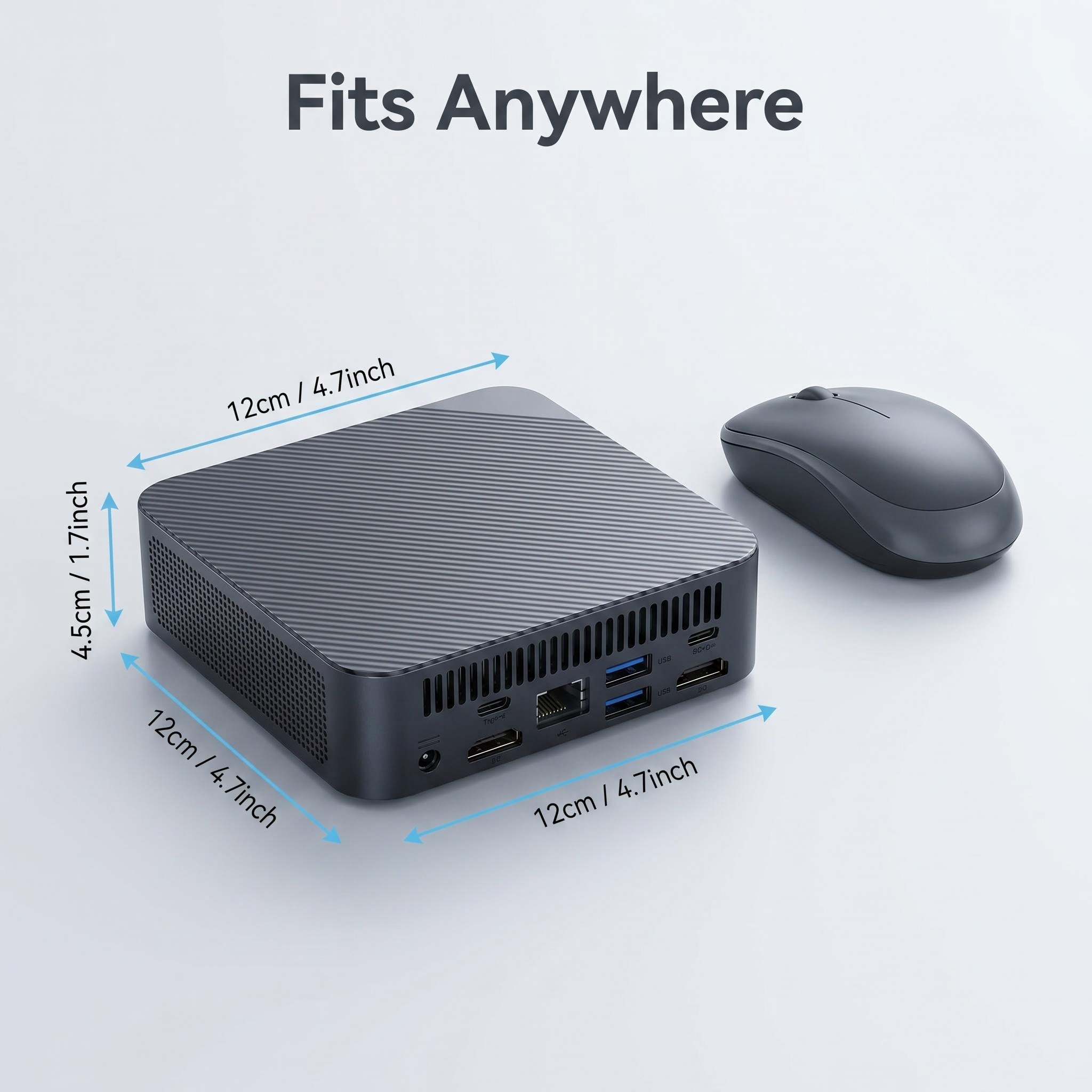 Intel N150 Kleine Mini PC 16GB - Tablet Lap Desk recensie en prijs