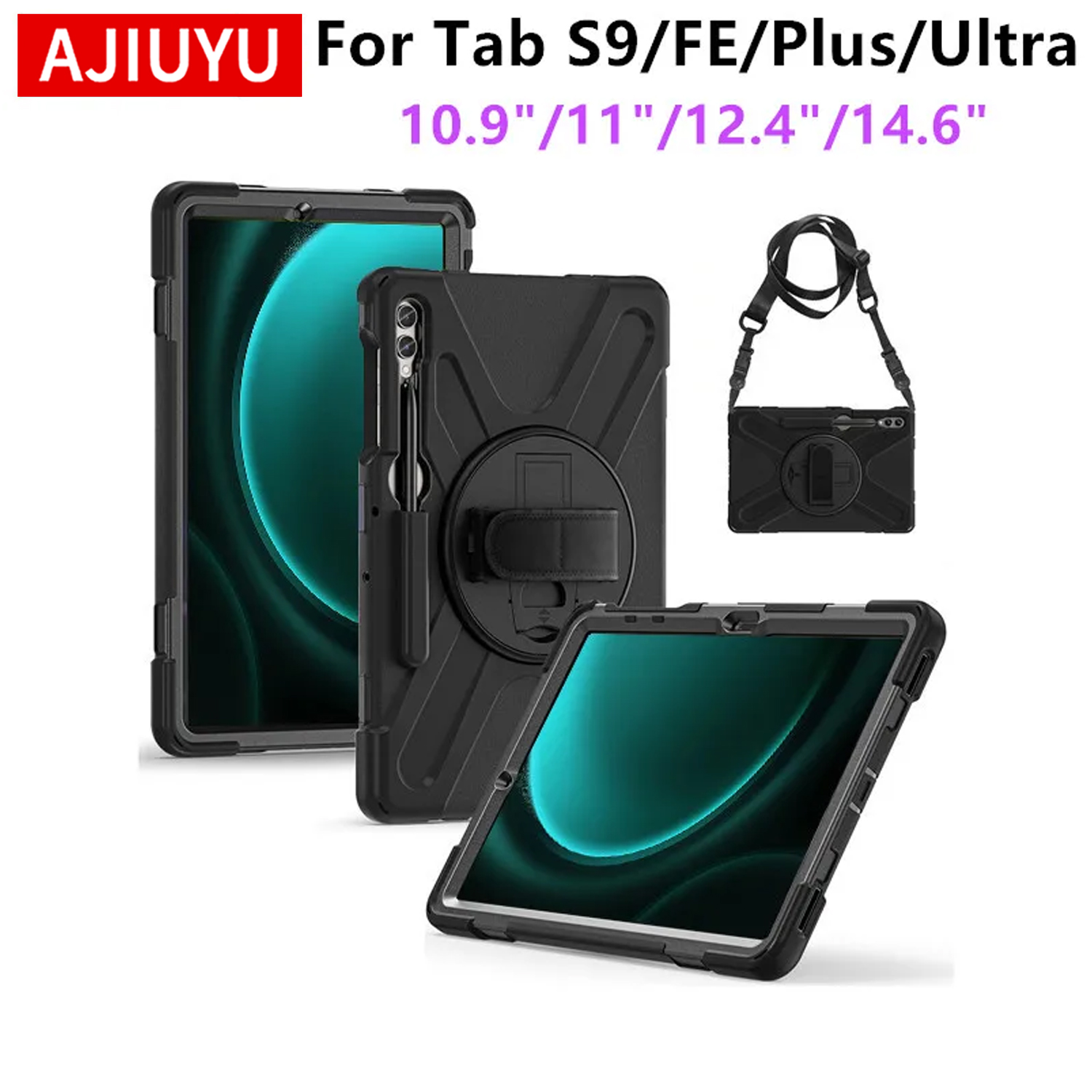 Zware Schokbestendige Case Voo - Samsung Tablet With Accessories recensie en prijs