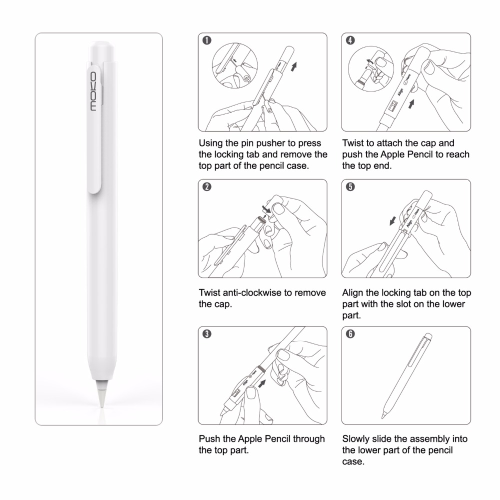Moko Beschermhoes Voor Apple P - Tablet Pencil Accessories recensie en prijs