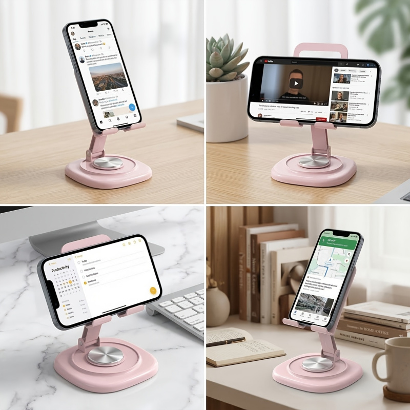 Macaron Desktop Metalen Draaib - Tablet Stand Accessories recensie en prijs