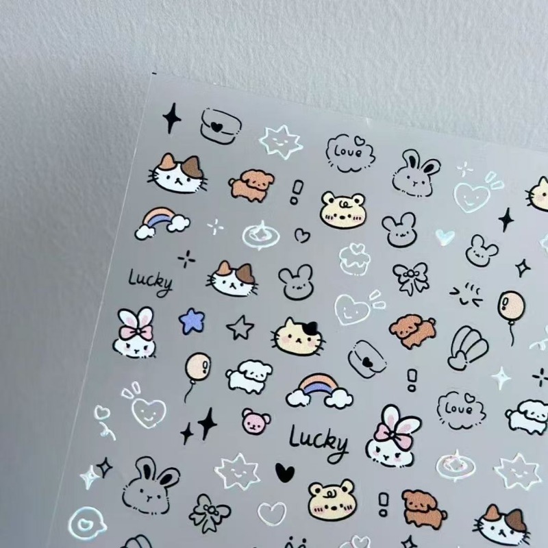 Leuke cartoonstickers voor hui - Boox Tablet Accessories recensie en prijs