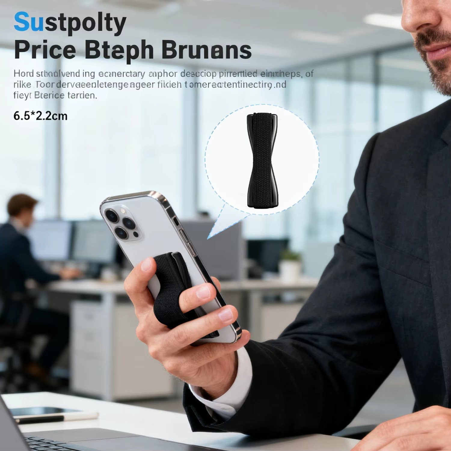 Draagbare telefoongreep, elast - Useful Tablet Accessories recensie en prijs