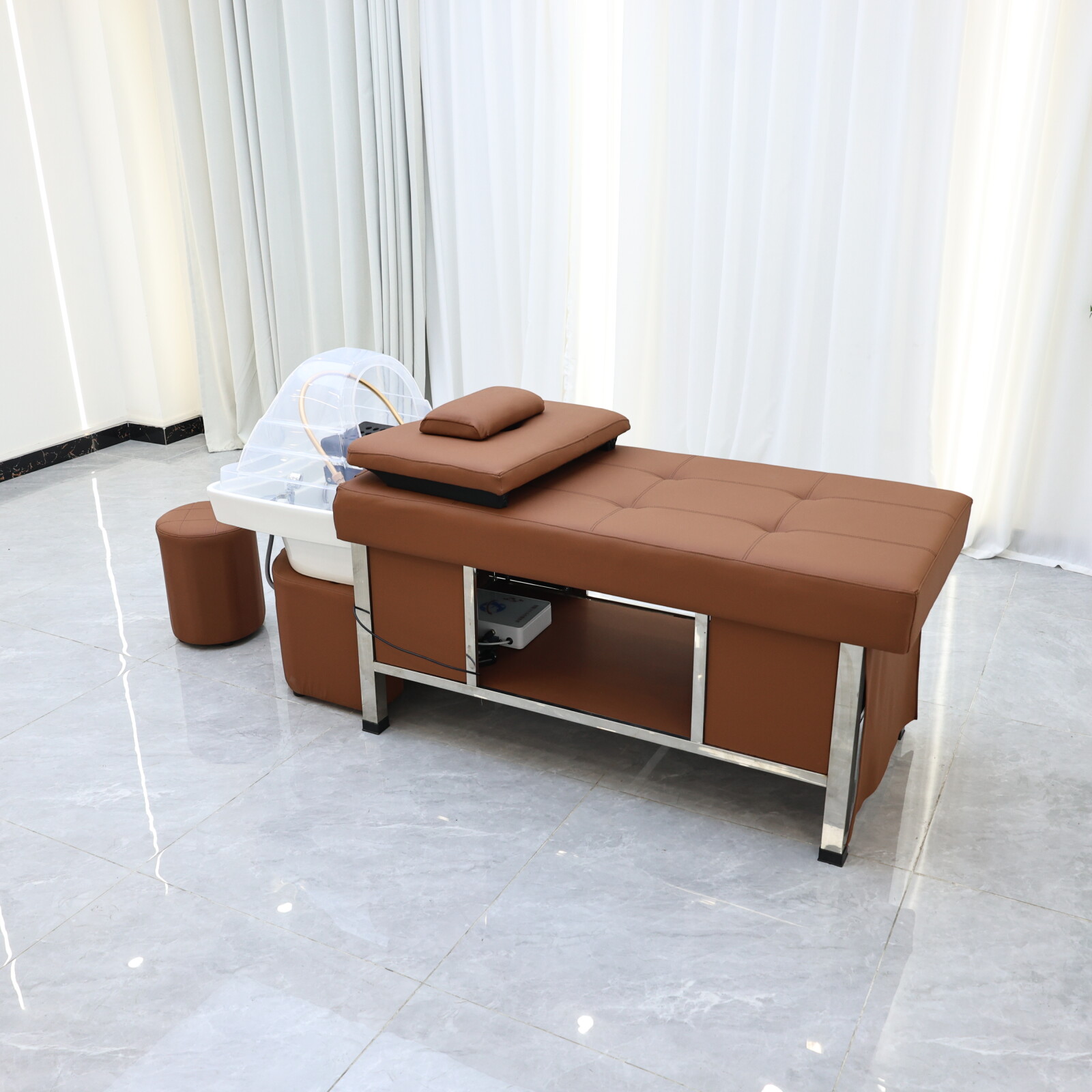 Head SPA Massage Shampoo-bedde - Massage Table Accessories Uk recensie en prijs